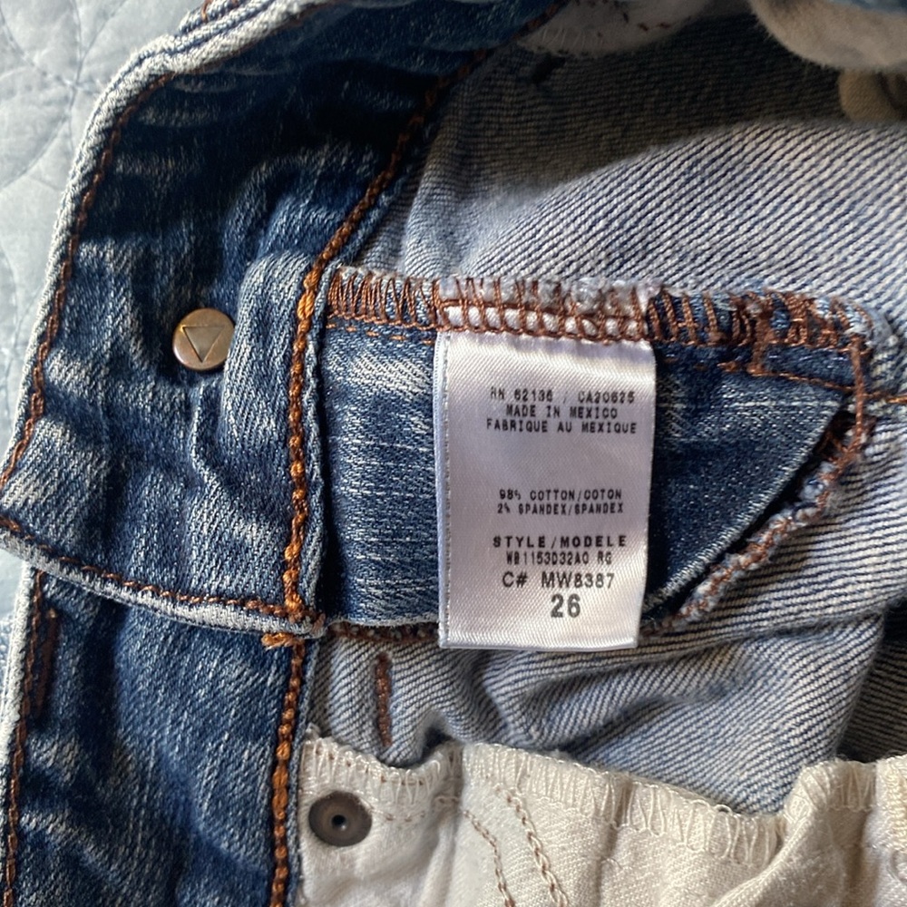 Vintage Guess Jeans Daredevil Skinny Leg size 26 - Picture 9 of 9